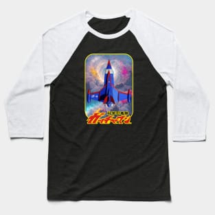 Battle of the planets God Phoenix Baseball T-Shirt